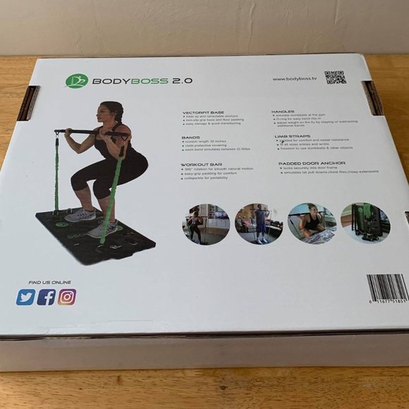 BodyBoss Portable Gym Extra 4 Resistance Band Gift - Picture 2 of 13